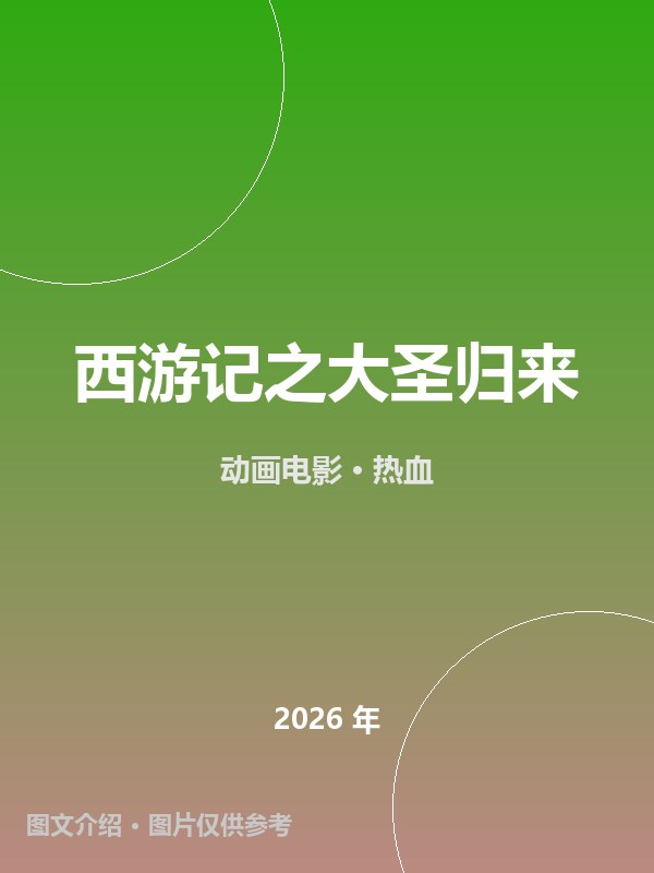 西游记之大圣归来 海报