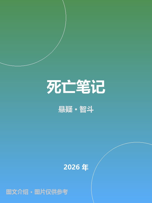 死亡笔记 海报