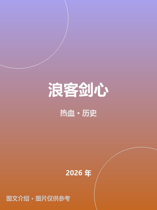 浪客剑心 海报