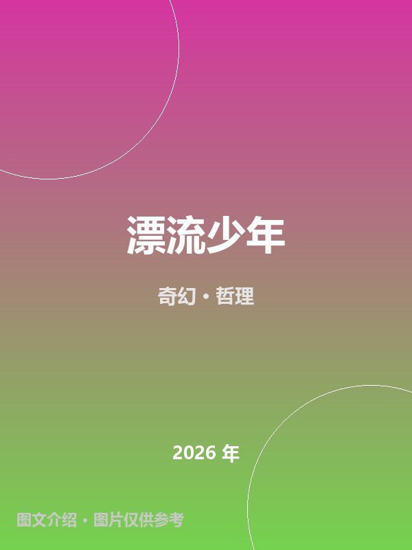 漂流少年 海报